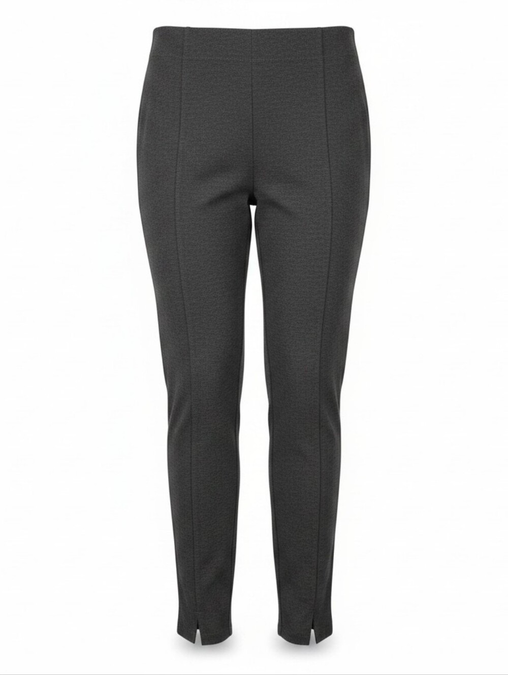 Stylus  Charcoal Pull-On  High Rise Slim Pants